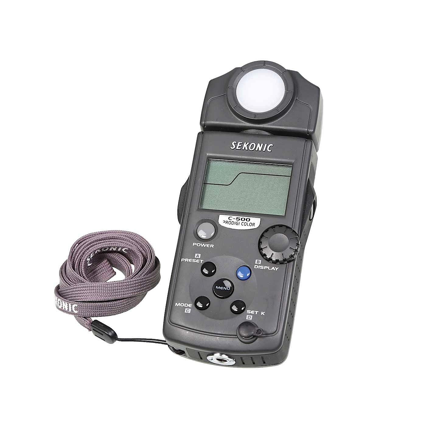 Sekonic C500 Color Temperature Meter Rule Camera